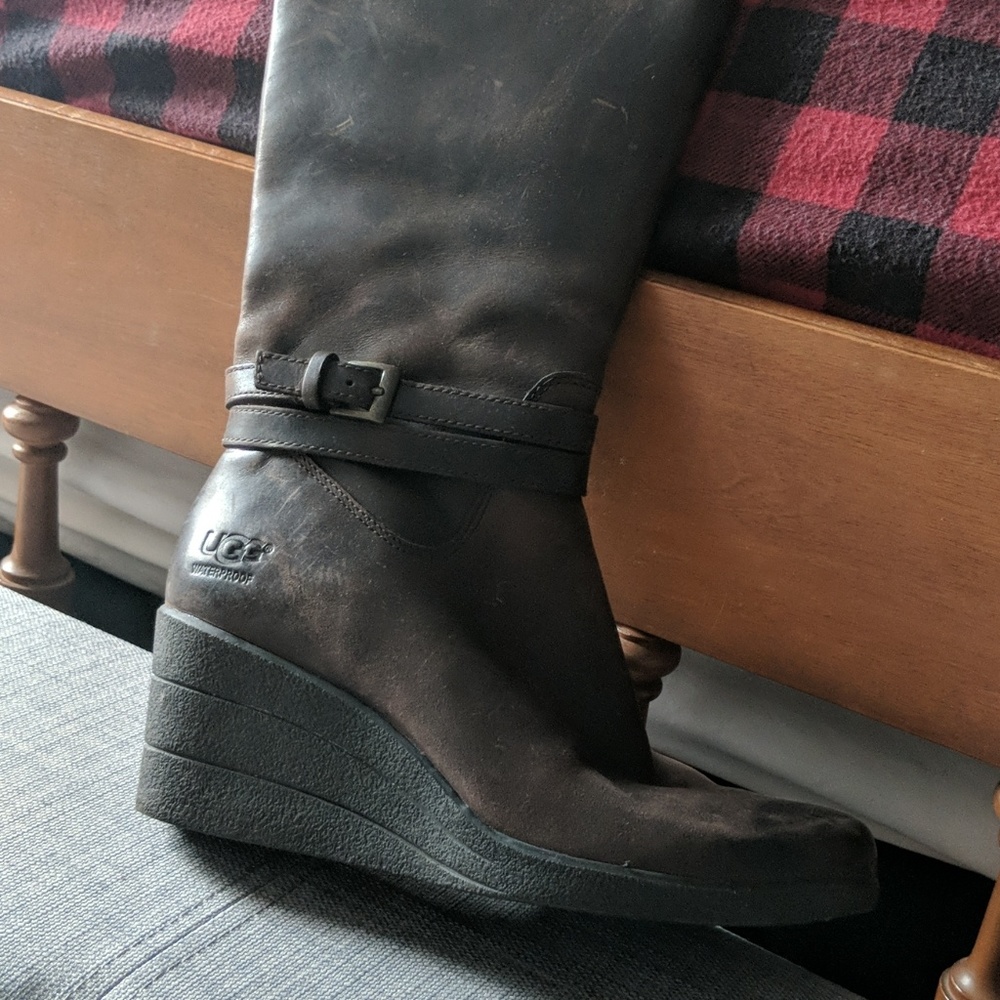 Ugg Waterproof Wedge Boots